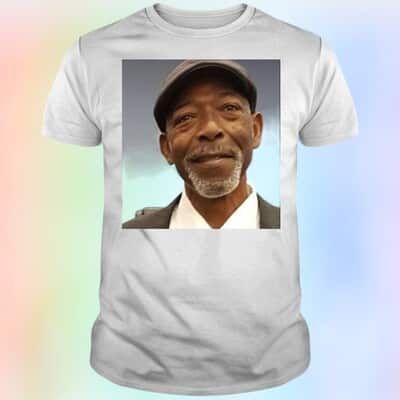 Jalen Mcmillan Wearing Herle Mcmillan Obituary T-Shirt