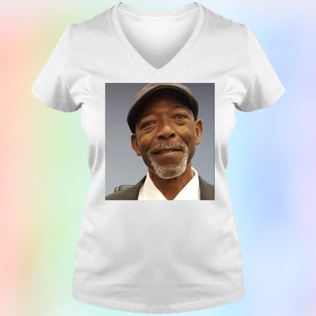 Jalen Mcmillan Wearing Herle Mcmillan Obituary T-Shirt