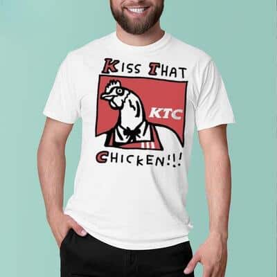 Zoebread Kiss That Chicken T-Shirt