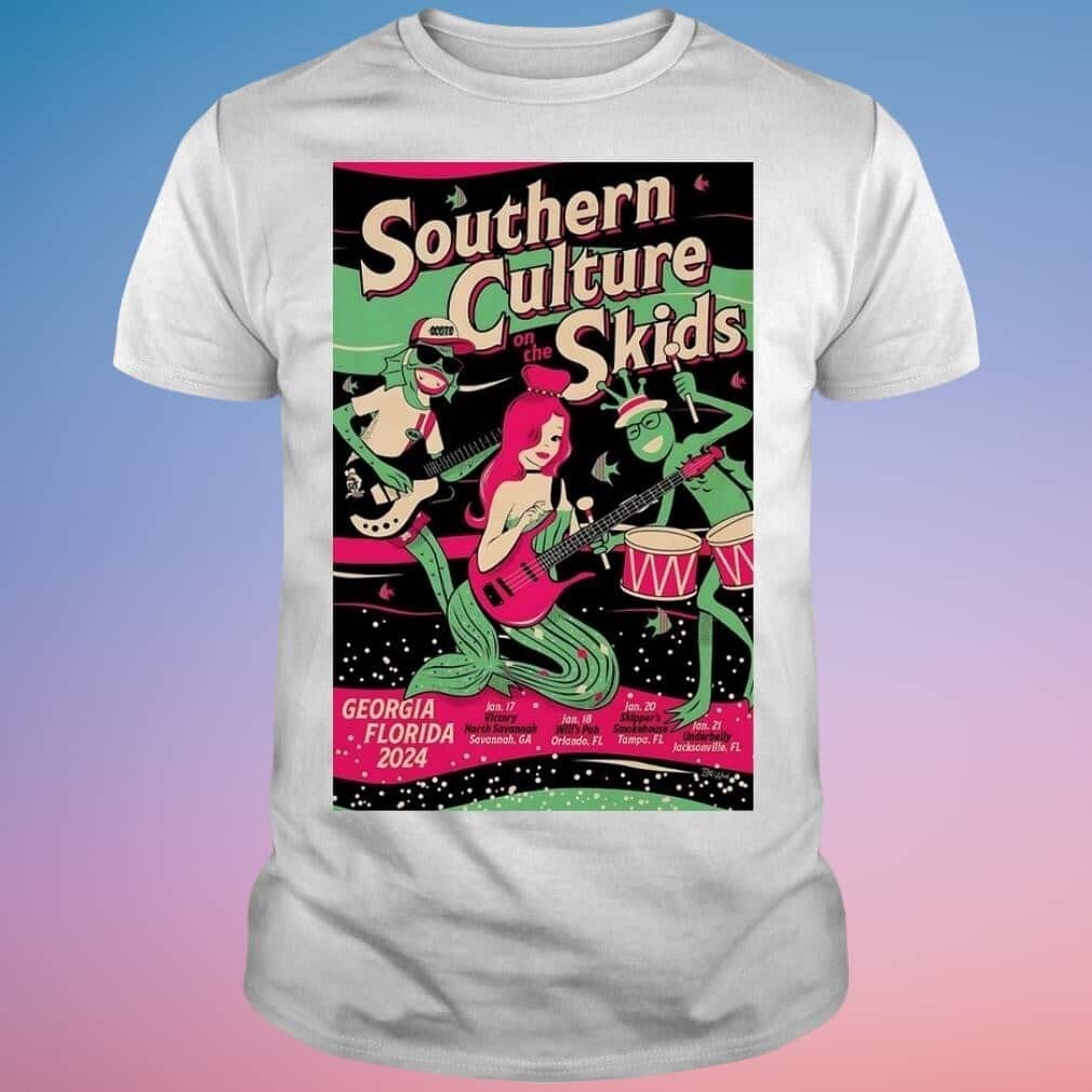 Southern Culture On The Skids Georgia and Florida T-Shirt