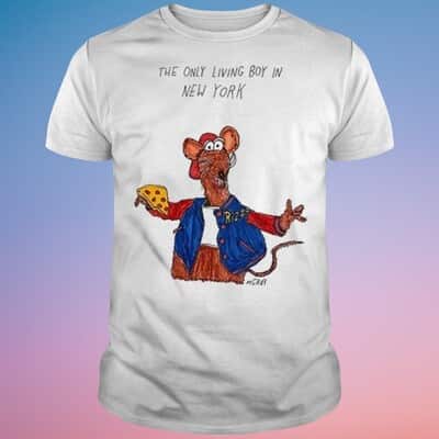 Funny Mouse The Only Living Boy In New York T-Shirt