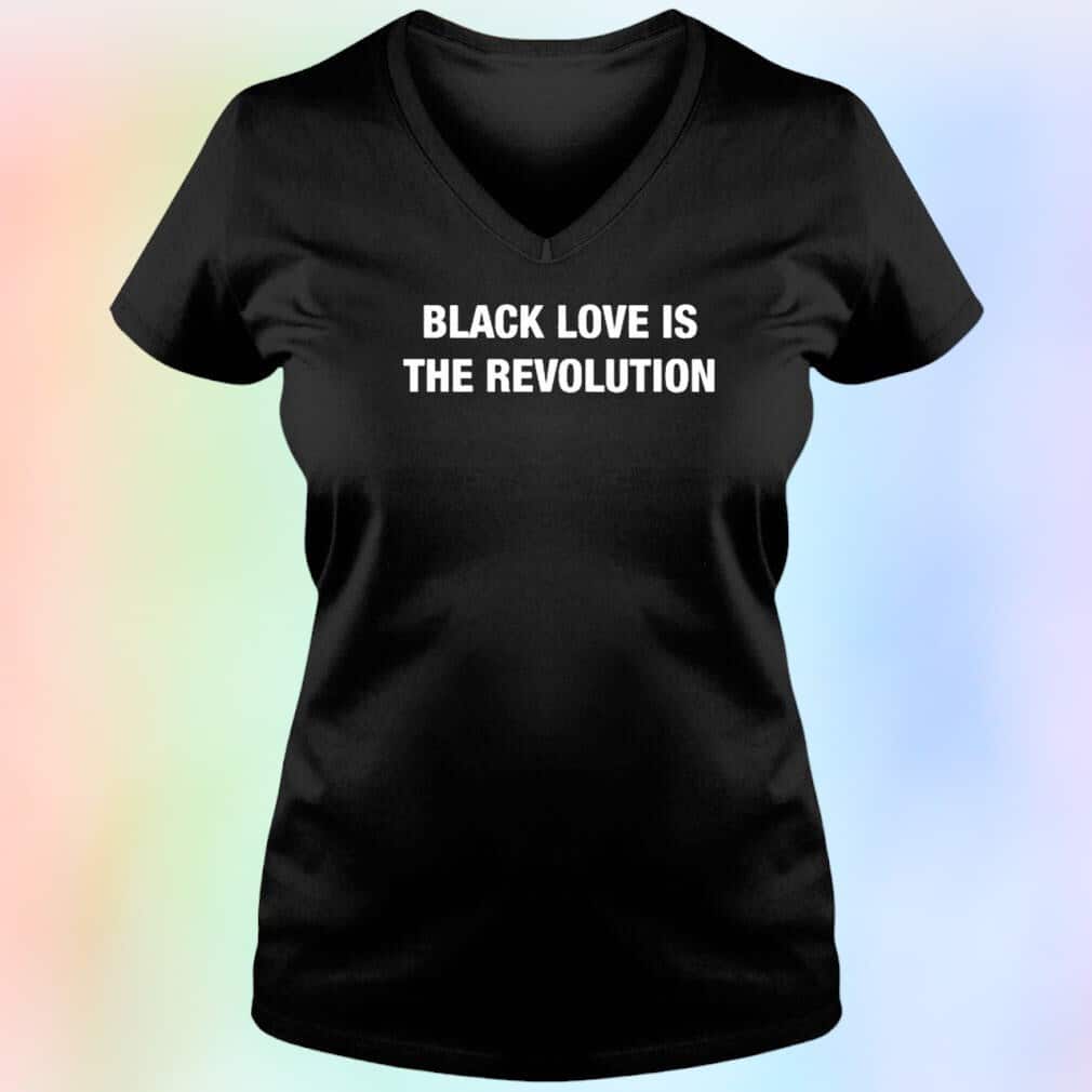 Basic Black Love Is The Revolution T-Shirt