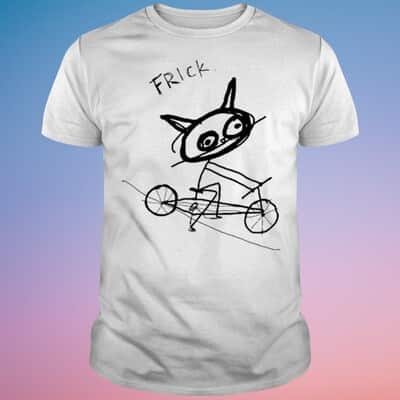 Funny Batsyhead Frick Drawing T-Shirt