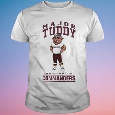 Funny Washington Commanders Major Tuddy T-Shirt