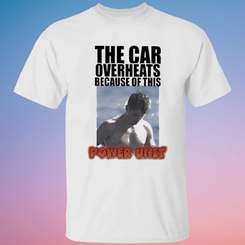 Charles Leclerc T-Shirt The Car Overheats Because Of This