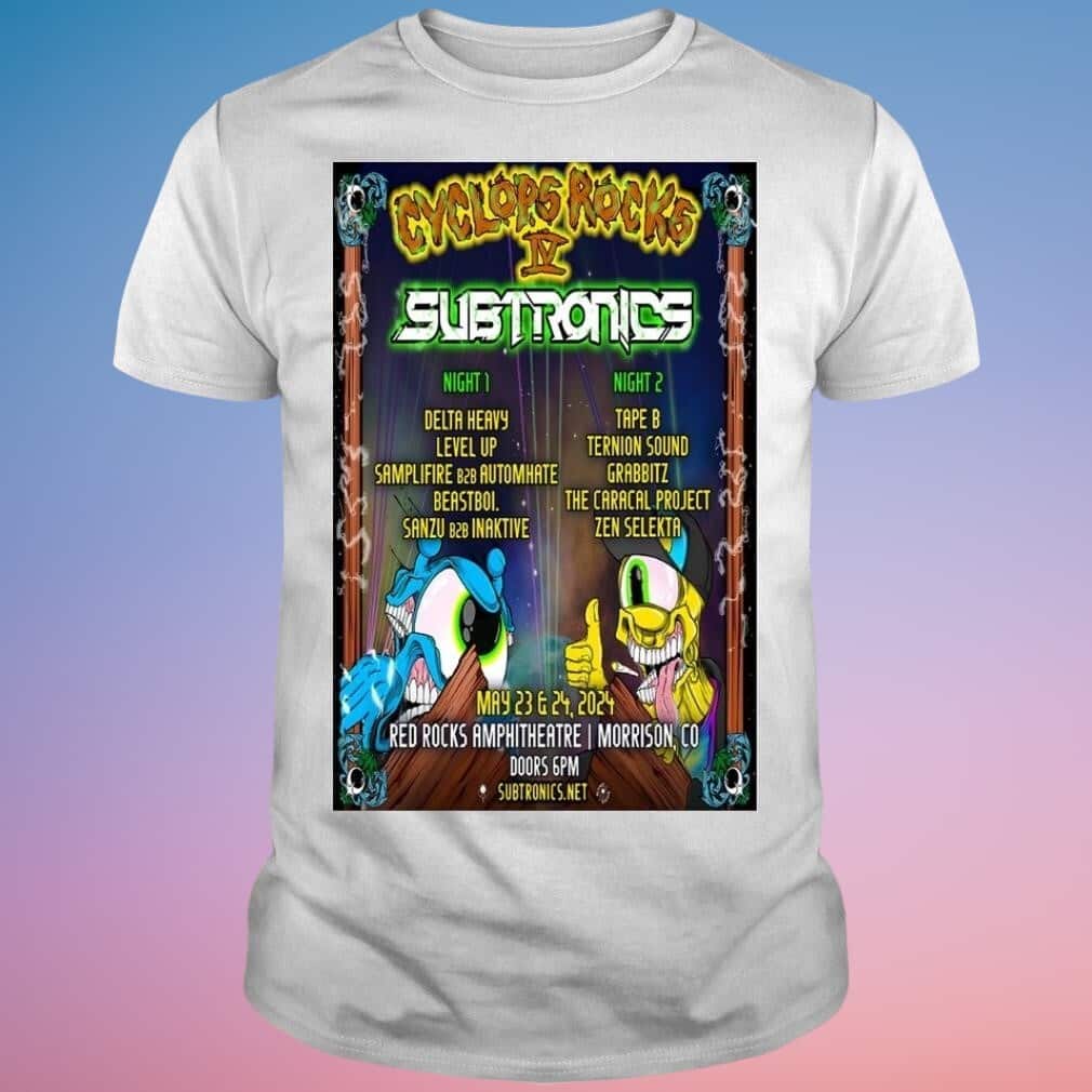 Subtronics Cyclops Rocks IV T-Shirt