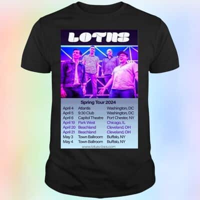 Washington DC Chicago IL Lotus Spring T-Shirt