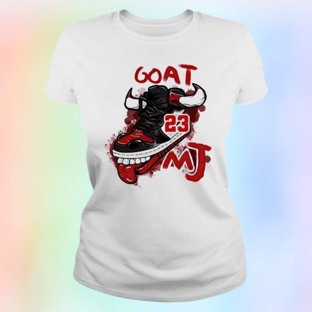 Nice Michael Jordan Goat T-Shirt