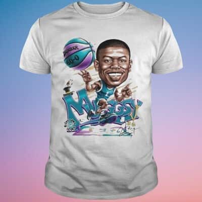 Gsy Bogues Charlotte Hornets T-Shirt