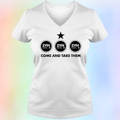 Zyn Cool Mint 6mg Come And Take Them T-Shirt