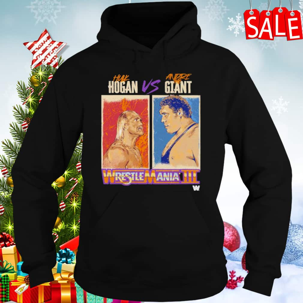 Hulk Hogan Vs. Andre The Giant Design WrestleMania III