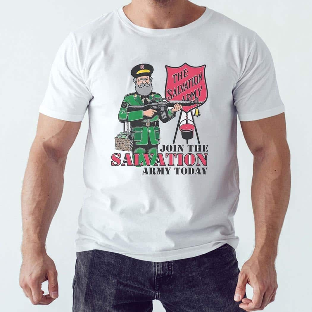 Salvation army hotsell t shirt