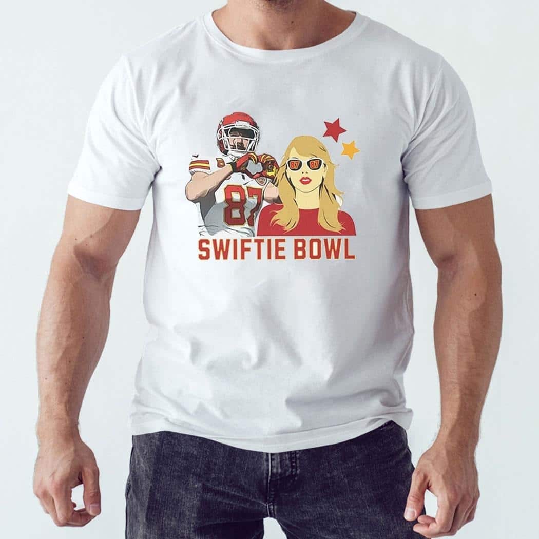 Taylor Travis Swiftie Super Bowl Chiefs T-Shirt