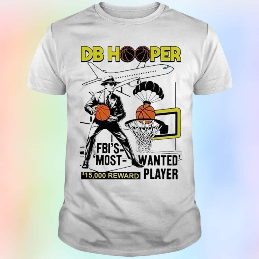 Db Hooper Fbi’s Most Wanted Player T-Shirt