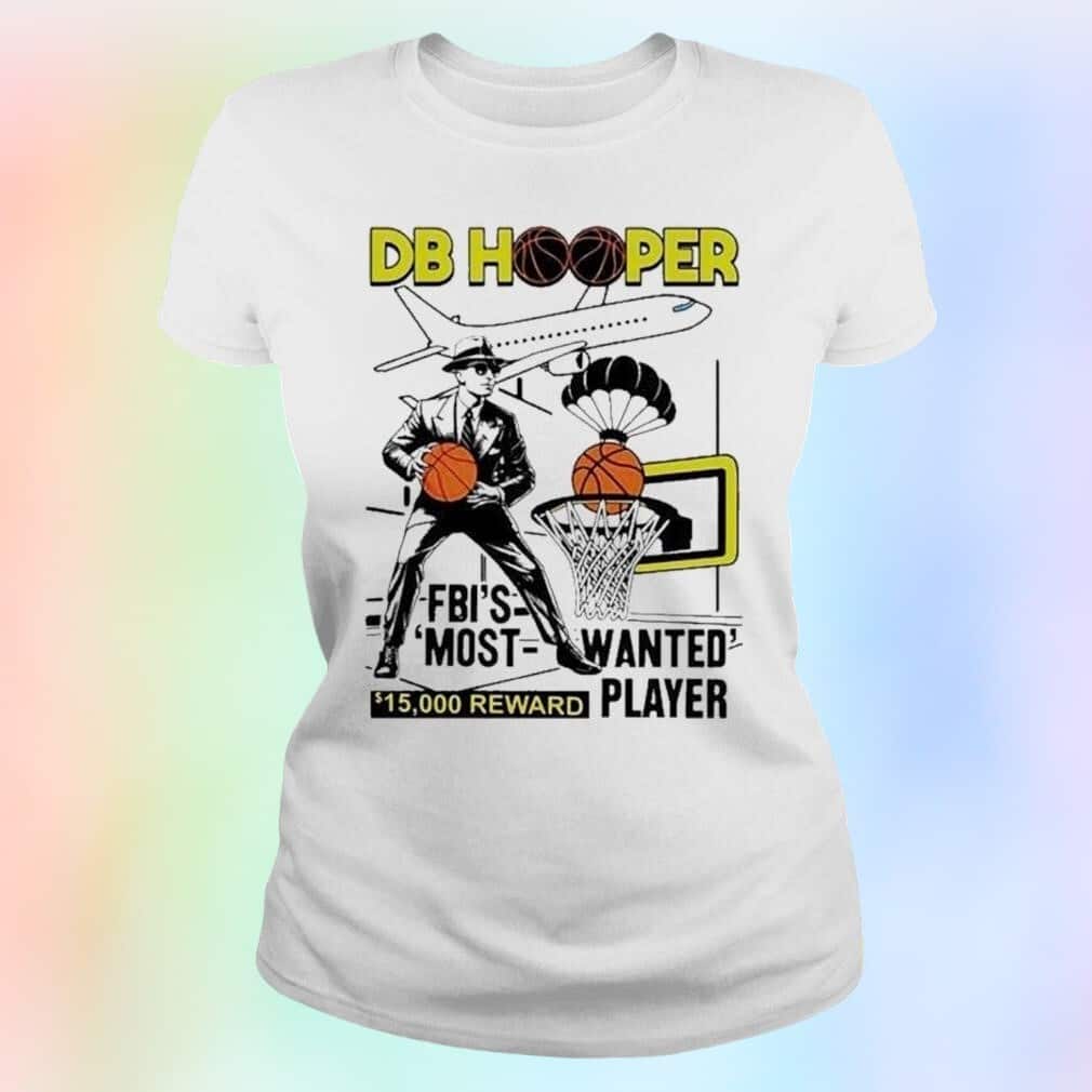 Db Hooper Fbi’s Most Wanted Player T-Shirt