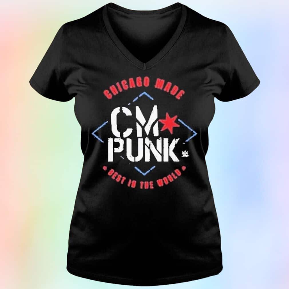 CM Punk Chicago Made Best In The World T-Shirt