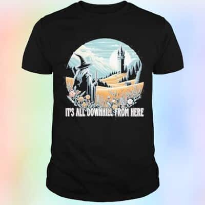 Wizards It’s All Downhill From Here T-Shirt