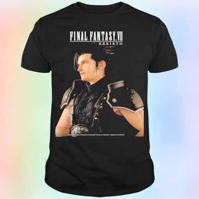 Zack Fair Final Fantasy VII Rebirth T-Shirt