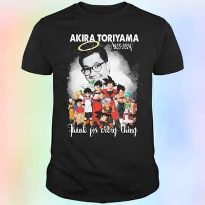 Akira Toriyama T-Shirt 1955-2024 Dragon Ball Thank For Everything