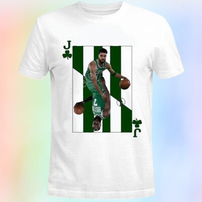 Jaylen Brown Celtics Pepito J Playing Card T-Shirt
