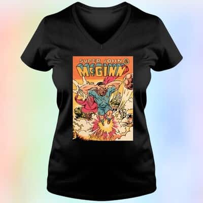 Super John Mcginn Painting T-Shirt