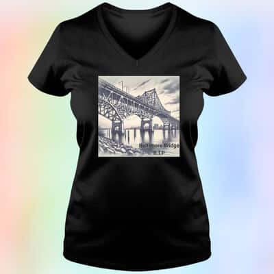 Retro Baltimore Bridge RIP Collapse T-Shirt