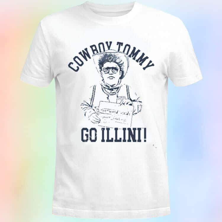 Cowboy Tommy Go Illini T-Shirt