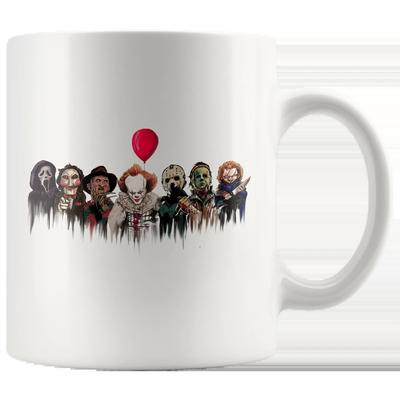 Horror Friends Halloween Coffee Mug
