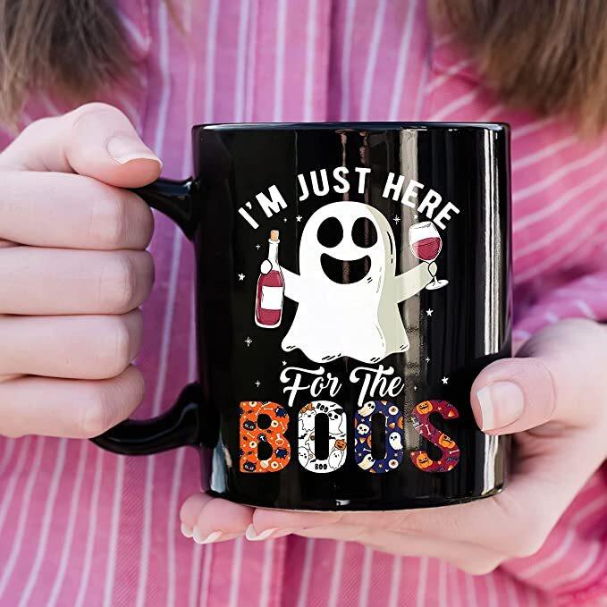 Halloween I’m Just Here For The Boos Coffee Mug