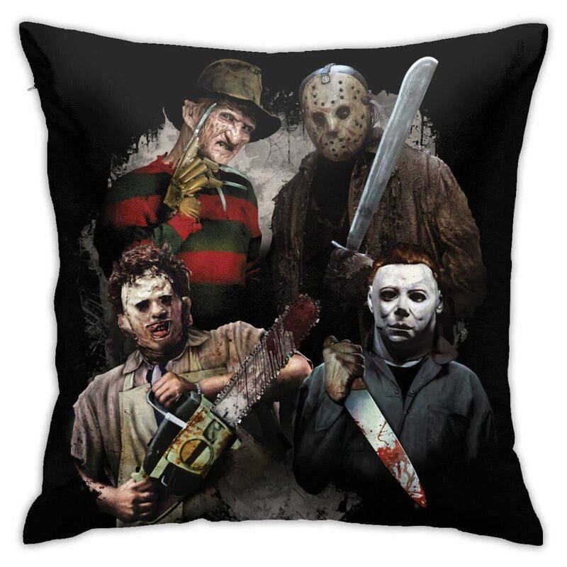 Halloween Leatherface Jason Voorhees Freddy Krueger Michael Myers Pillow