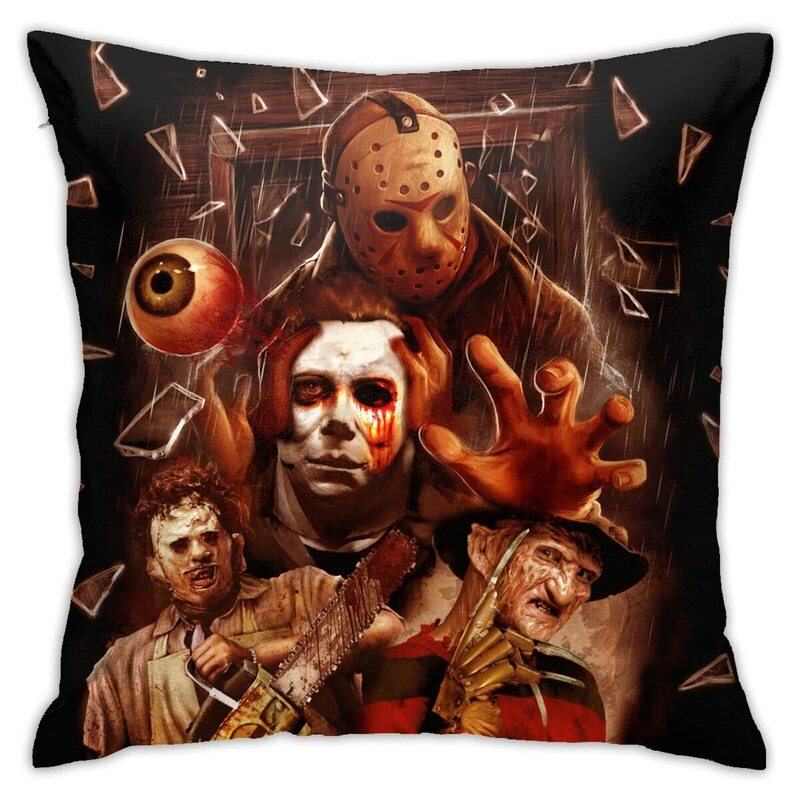 Michael Myers Jason Voorhees Leatherface Freddy Krueger Pillow Michael Myers Jason Voorhees Leatherface Freddy Krueger Pillow