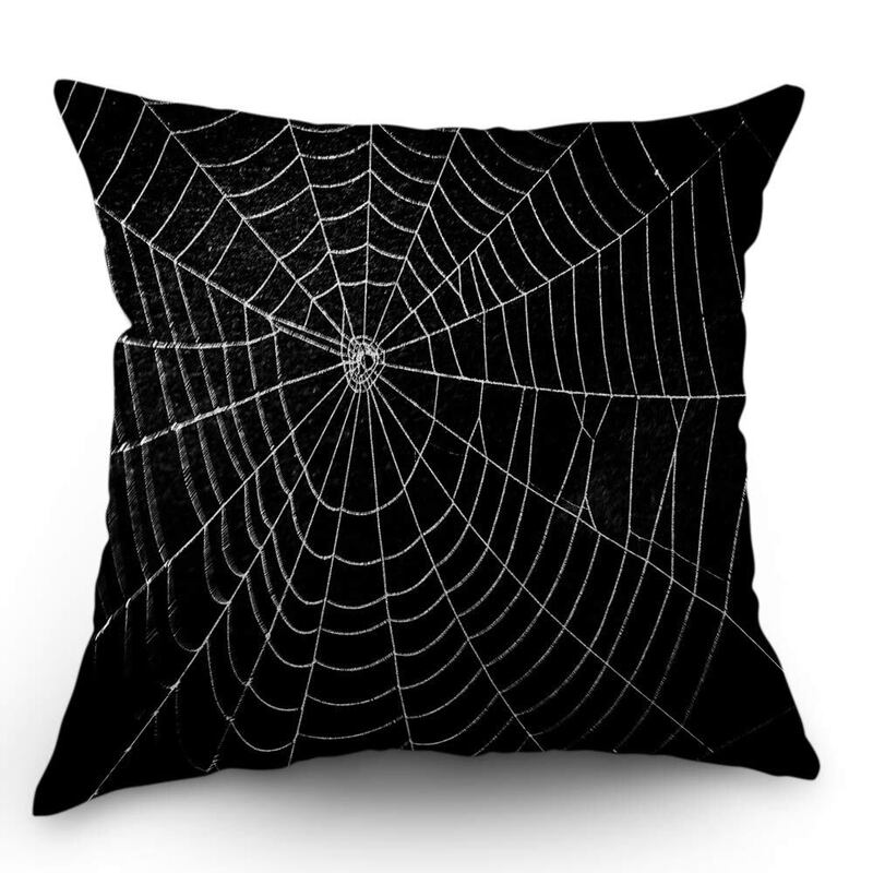 Halloween Spider Throw Pillow