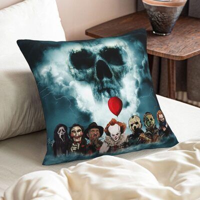 Halloween Throw Pennywise Horror Movies Pillow