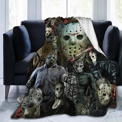 Jason-Voorhees Halloween Soft Cozy Blanket