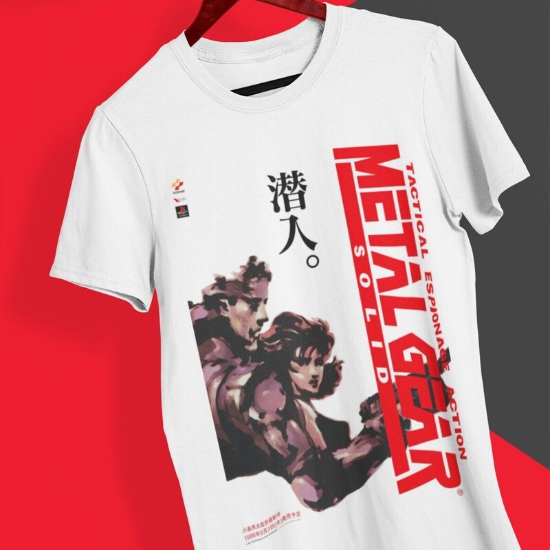 Solid Snake Metal Gear Solid TShirt