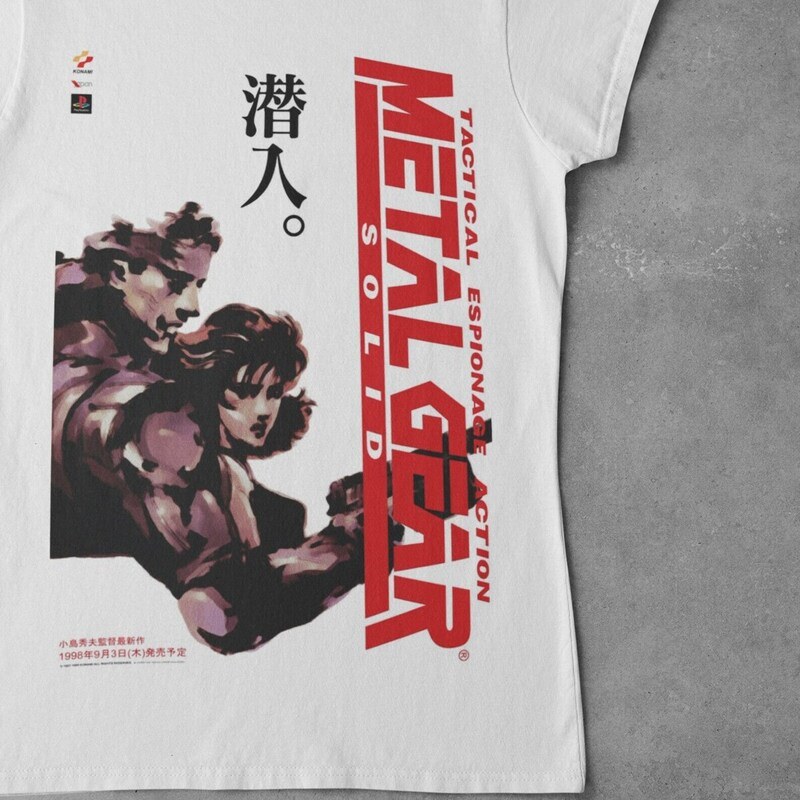 Solid Snake - Metal Gear Solid T-Shirt