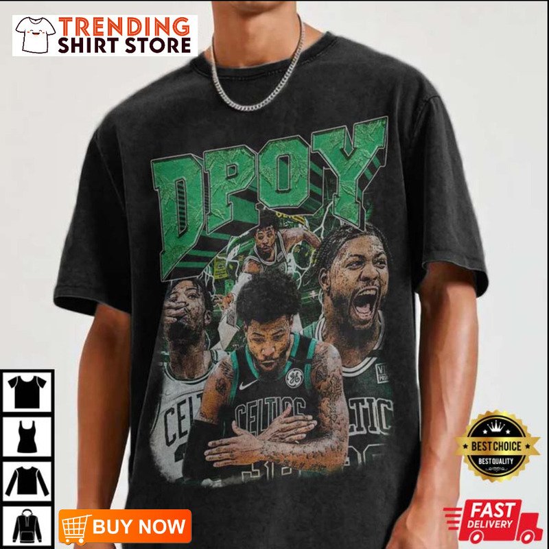 Celtics NBA Champions, Dpoy 2022, Marcus Smart T-Shirt