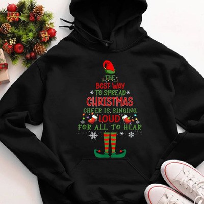 The Best Way To Spread Christmas Cheer Party Hoodie