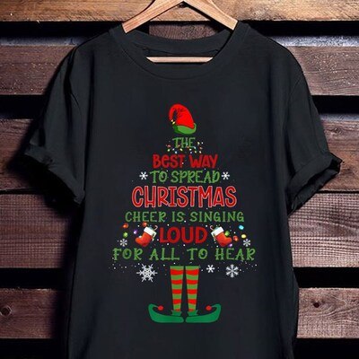 The Best Way To Spread Christmas Cheer Is Singing T-Shirt