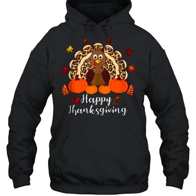 Happy Thanksgiving Turkey Hoodie