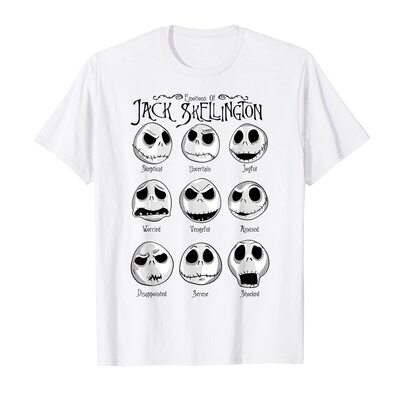 Jack Skellington Emotions T-Shirt