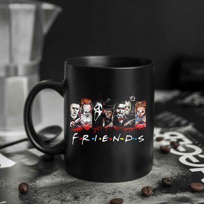 Friends Halloween Horror Movie Killers Mug
