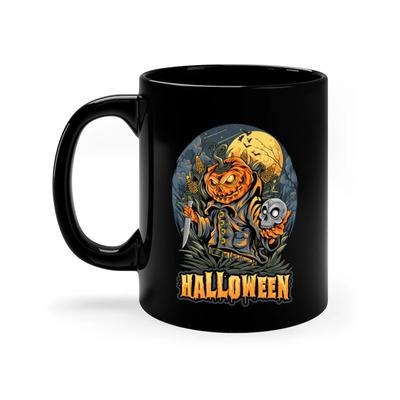 Scary Pumpkin Halloween Mug