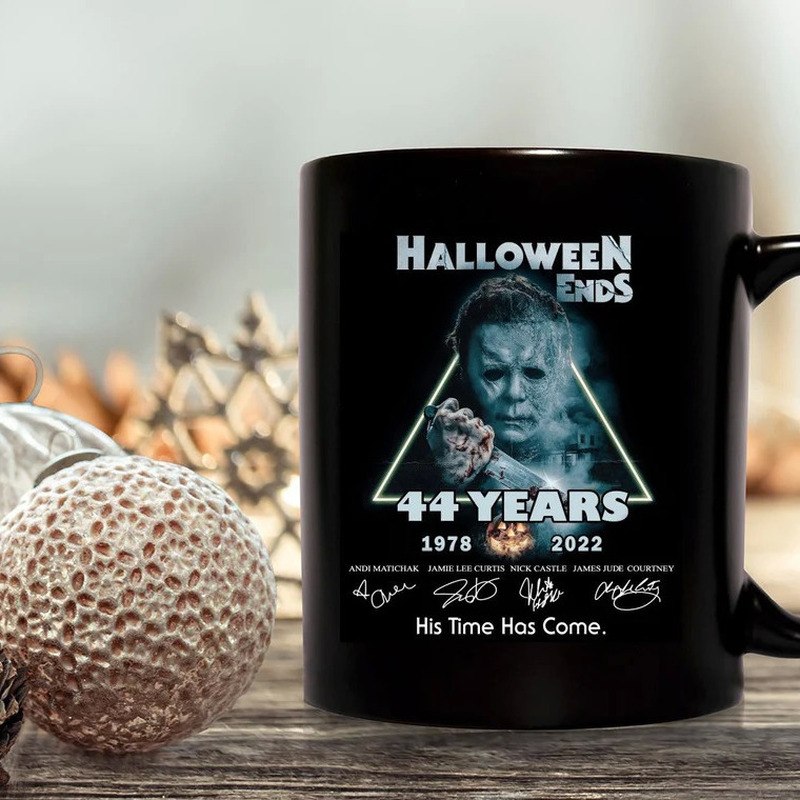 Michael Myers Halloween Ends 44 Years Mug Michael Myers Halloween Ends 44 Years Mug