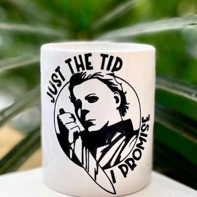 Michael Myers Just The Tip Halloween Mug