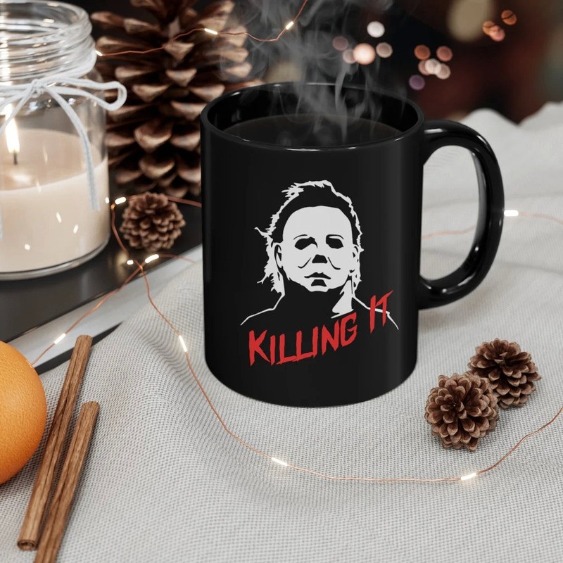 Michael Myers Killing It Mug