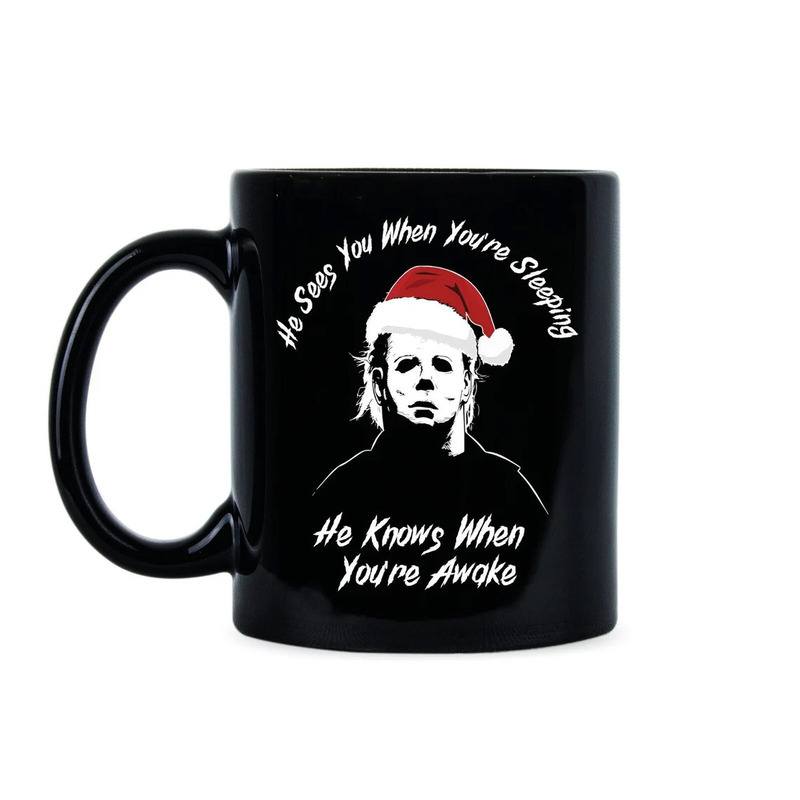 Michael Myers Christmas Mug Michael Myers Christmas Mug