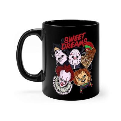 Halloween Michael Pennywise Voorhees Nightmare Krueger Mug
