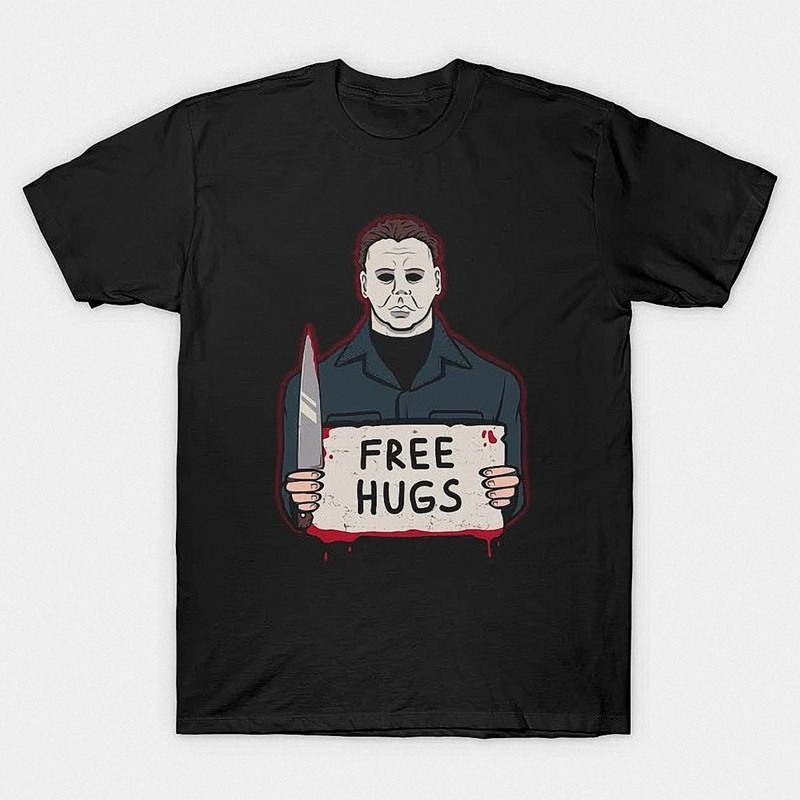 Michael Myers Free Hugs Halloween T-Shirt Michael Myers Free Hugs Halloween T-Shirt