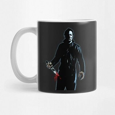 Scary Michael Myers Halloween Mug